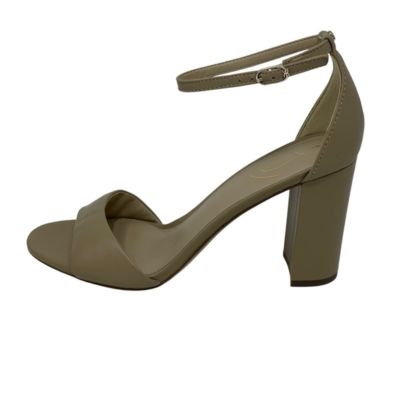 Sam Edelman | Robyn Beige Ankle Strap Heels New - Picture 3 of 8
